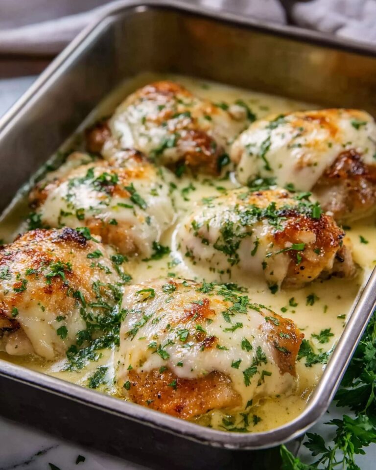 Rich & Comforting Smothered Cheesy Sour Cream Chicken Recipe