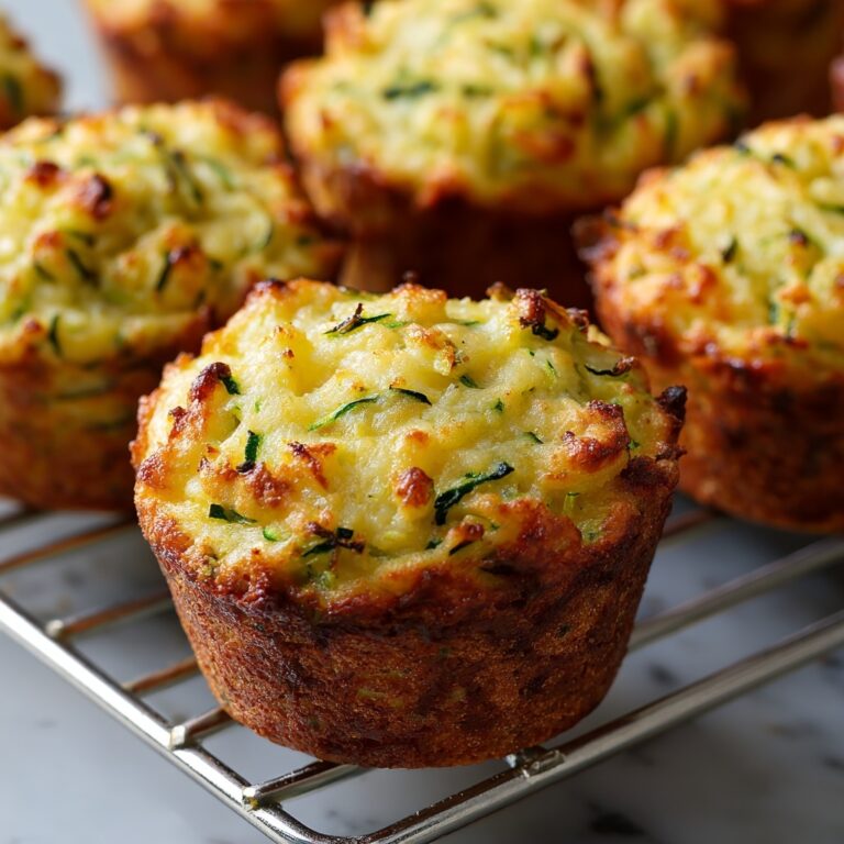 Crispy Parmesan Zucchini Potato Muffins Recipe