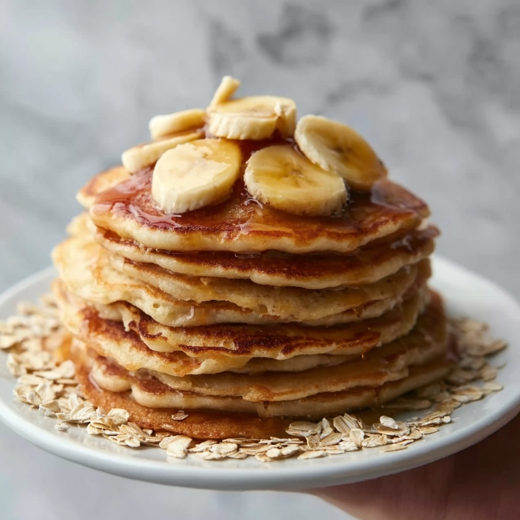 Oatmeal Protein Pancakes Recipe - Recipe Image