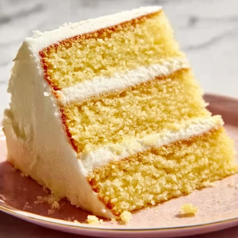 Vanilla Celebration Cake with Buttercream Frosting and Confetti Sprinkles Recipe