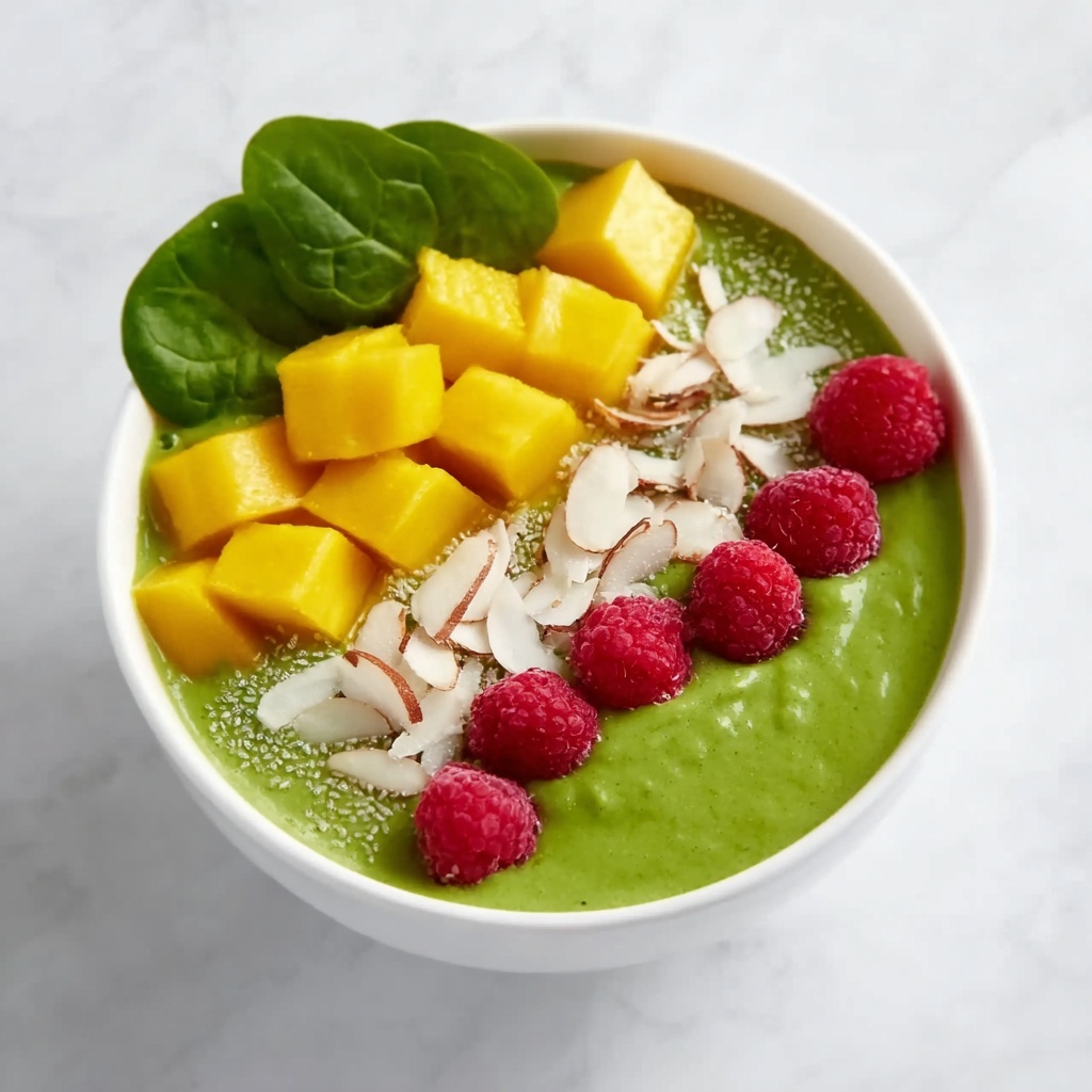 Green Mango Smoothie Bowl Recipe - Recipe Image