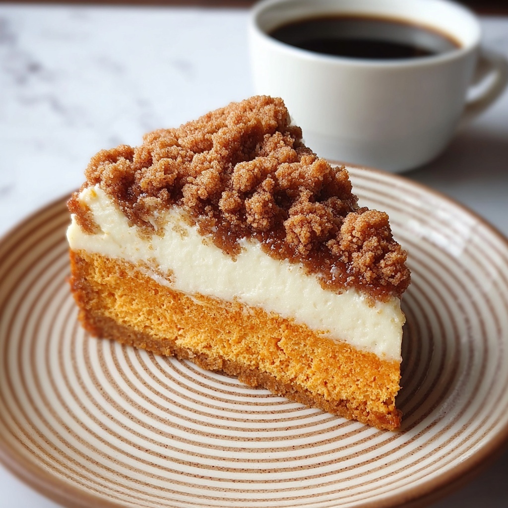 Pumpkin Coffee Cake with Streusel Topping Recipe - Recipe Image