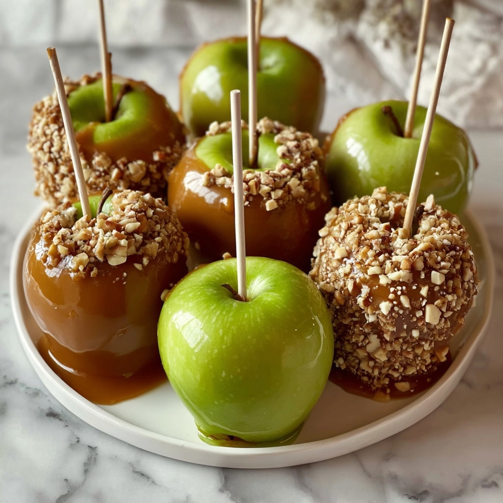 Gourmet Caramel Apples Recipe - Recipe Image