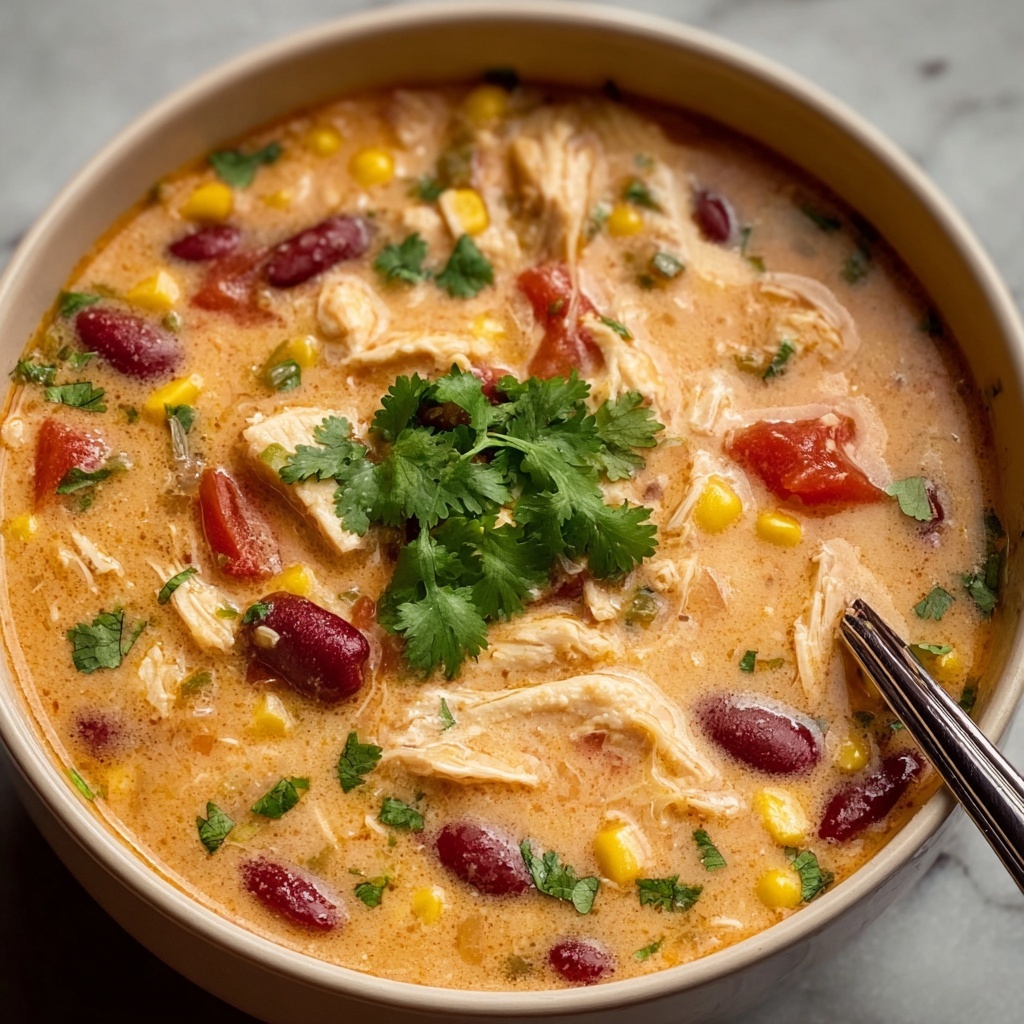 Slow Cooker White Chicken Chili Recipe - Recipe Image