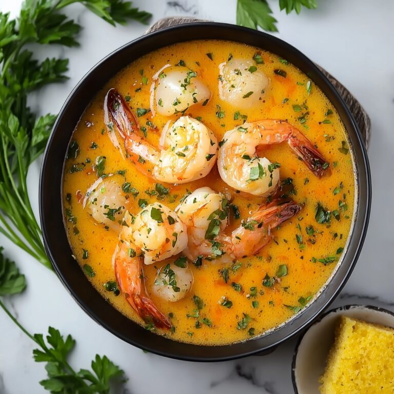 Creamy Crab and Shrimp Seafood Bisque Recipe