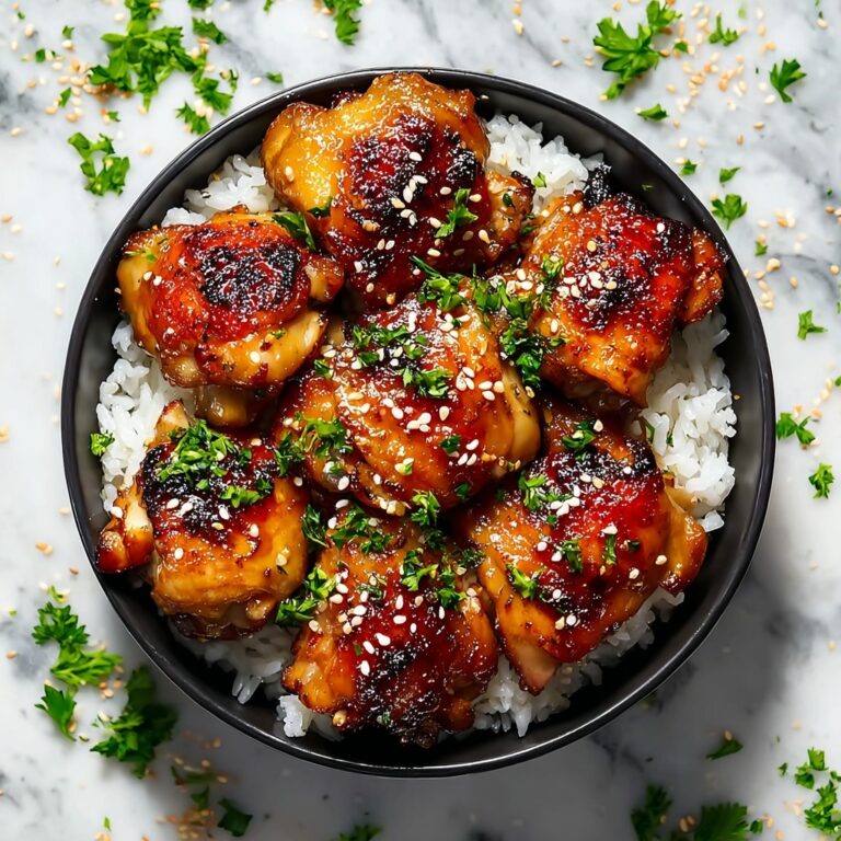 Sticky Sweet Chili Chicken Thighs in Air Fryer Recipe