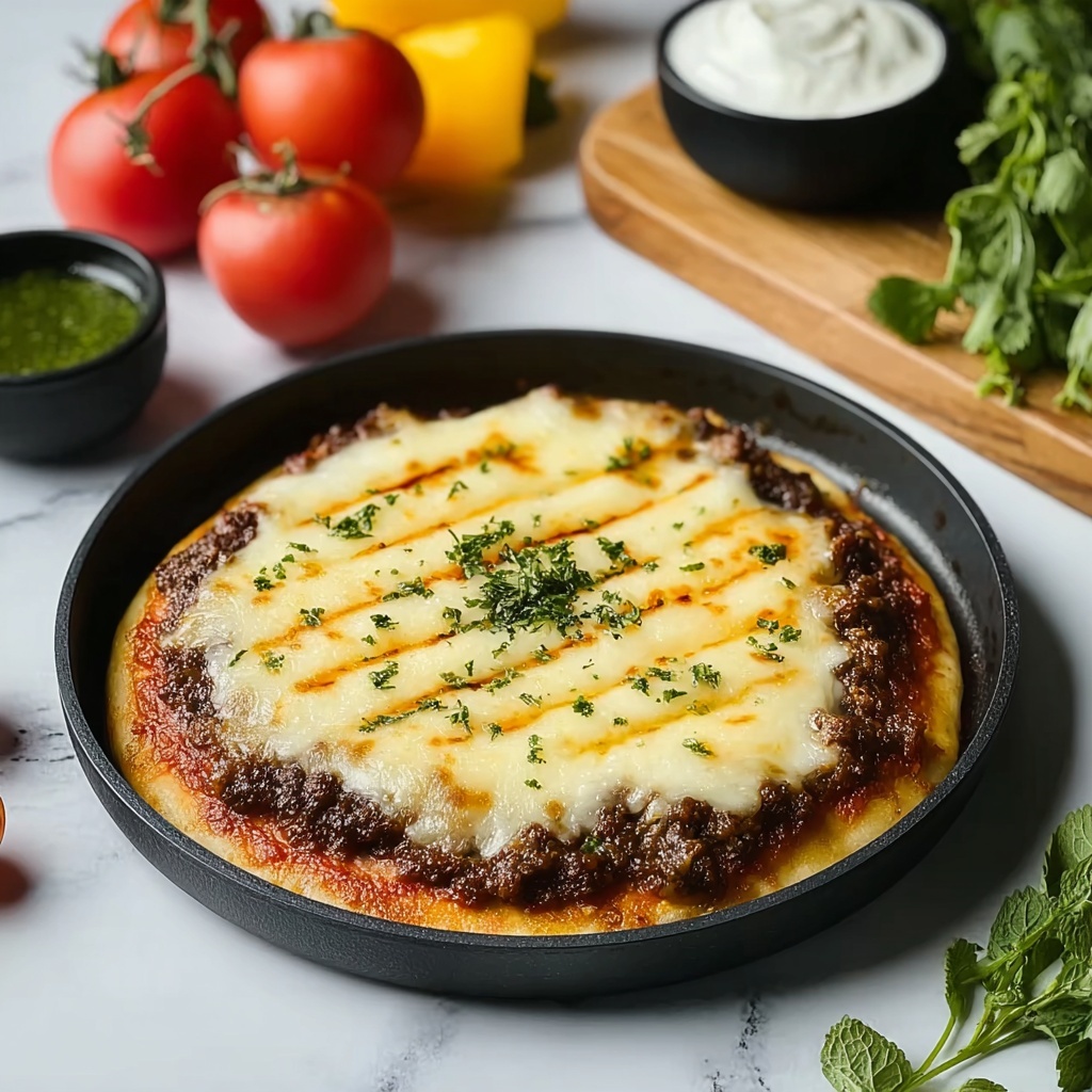 Panini façon cheese-burger Recipe - Recipe Image