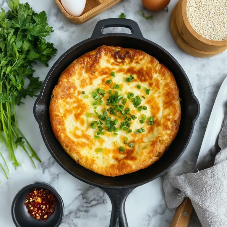 Gamjajeon Korean Potato Pancakes with Cheese Recipe