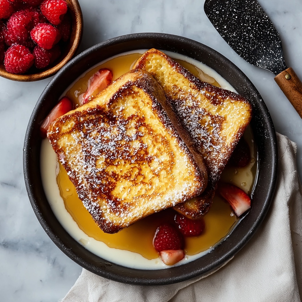 Crème Brûlée French Toast Recipe - Recipe Image
