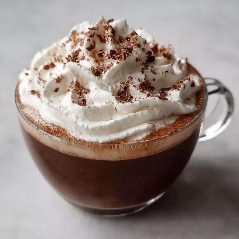 Homemade Mocha Latte Recipe