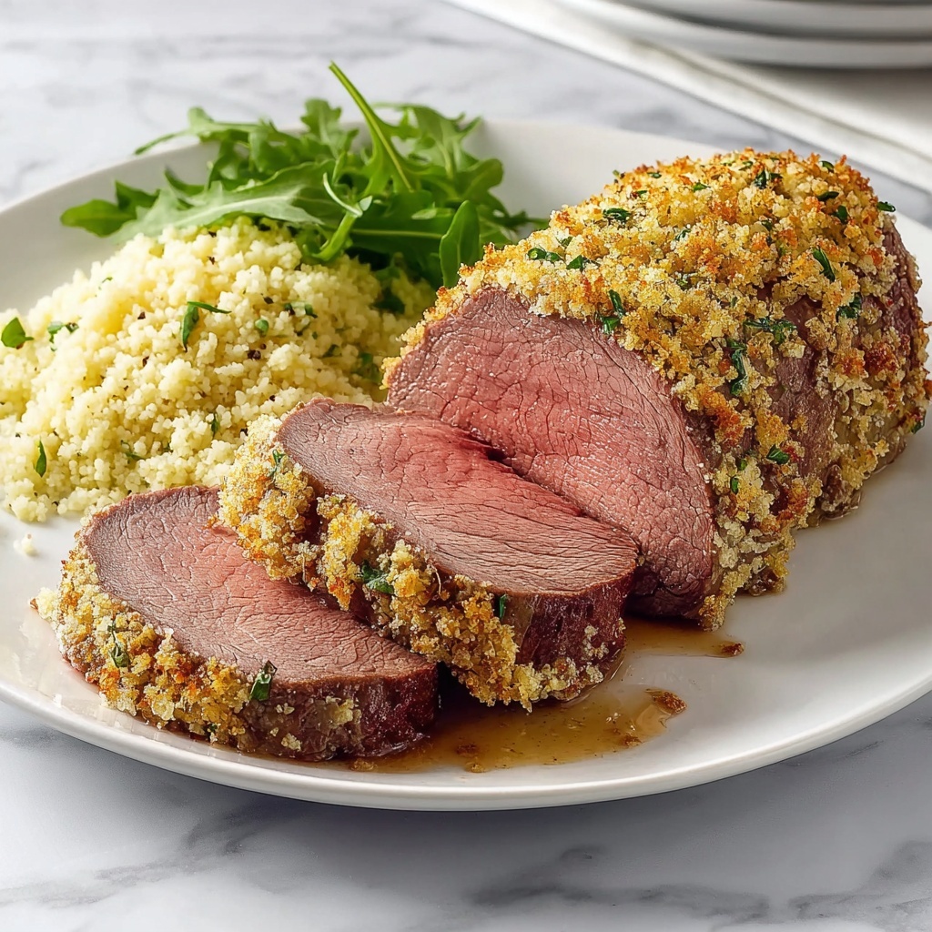 Succulent Horseradish-Encrusted Beef Tenderloin Recipe - Recipe Image