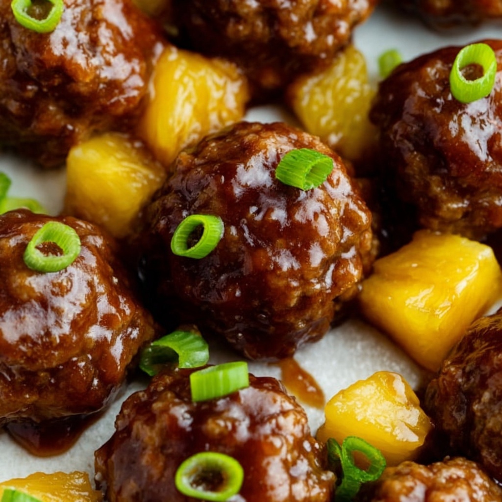 Crockpot Sweet and Sour Meatballs Recipe - Recipe Image