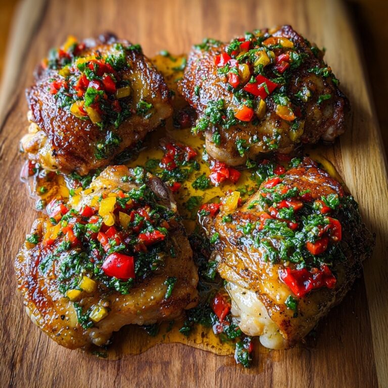 Savory Mediterranean Chicken Thighs Recipe