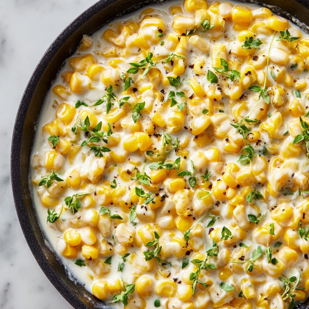 Creamed Corn with Parmesan Recipe - Recipe Image