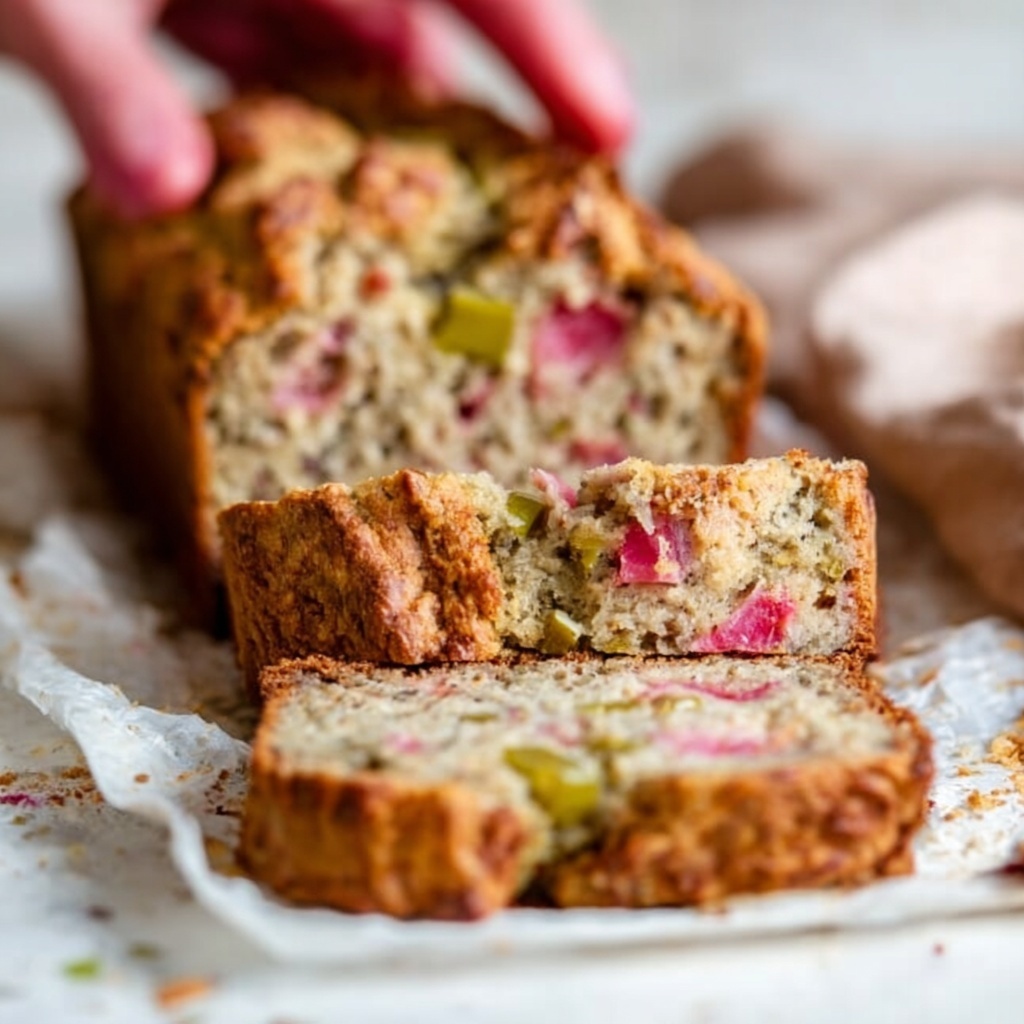 Rhubarb Bread Recipe - Recipe Image