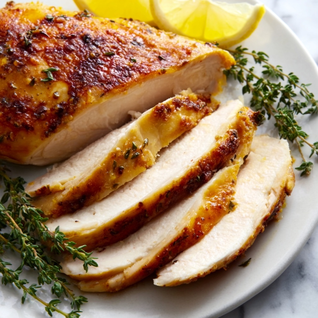 Perfectly Juicy Roast Turkey Breast Recipe - Recipe Image