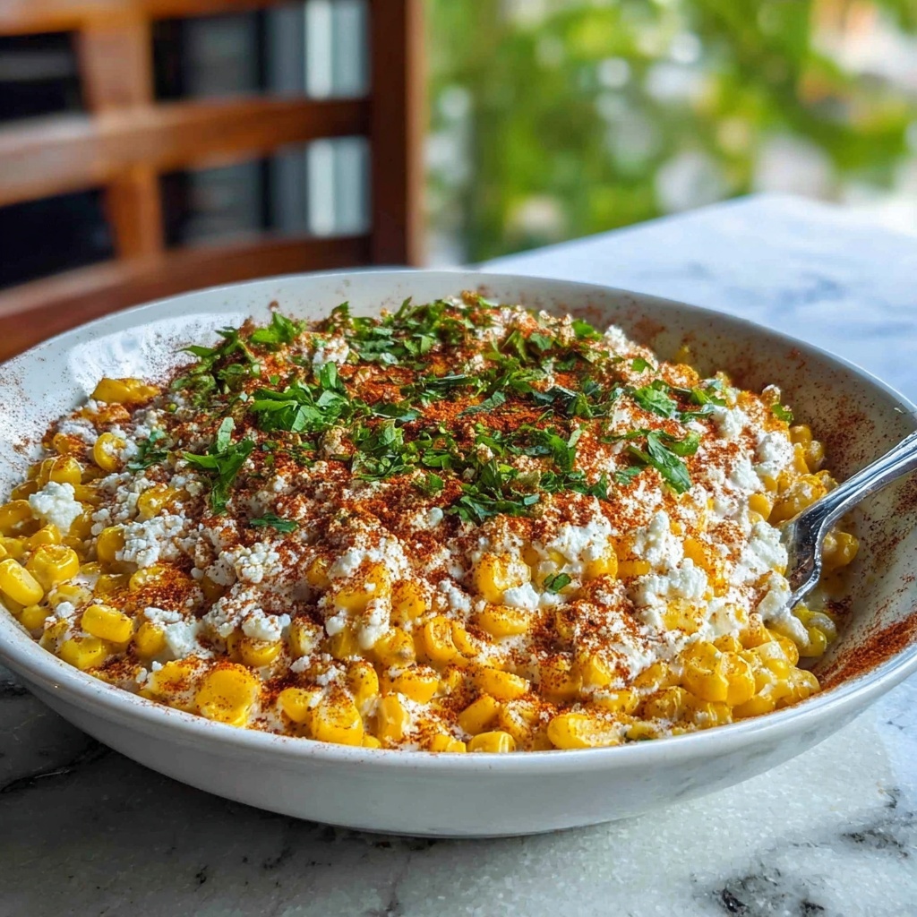 Mexican Street Corn Salad: A Delicious & Easy Recipe - Recipe Image