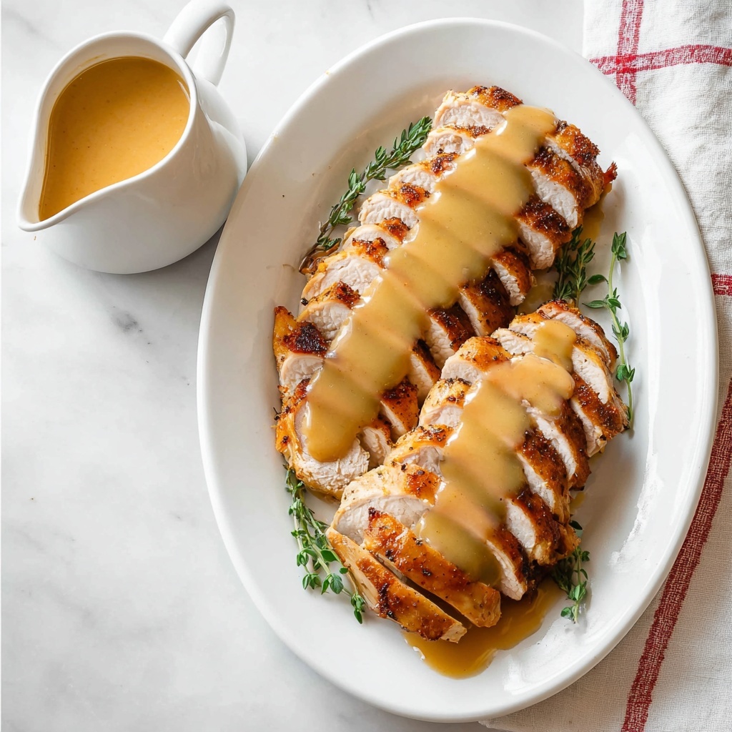 Slow Cooker Turkey Breast with Crispy Skin and Savory Gravy Recipe - Recipe Image