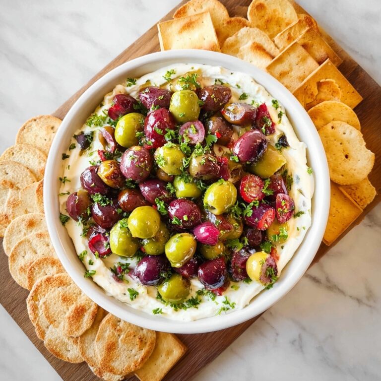 Olive Ricotta Dip Recipe