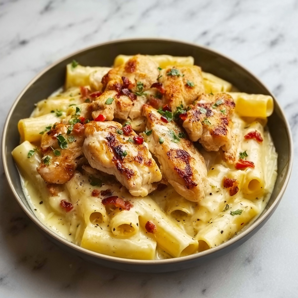 Creamy Marry Me Chicken Pasta Recipe - Recipe Image