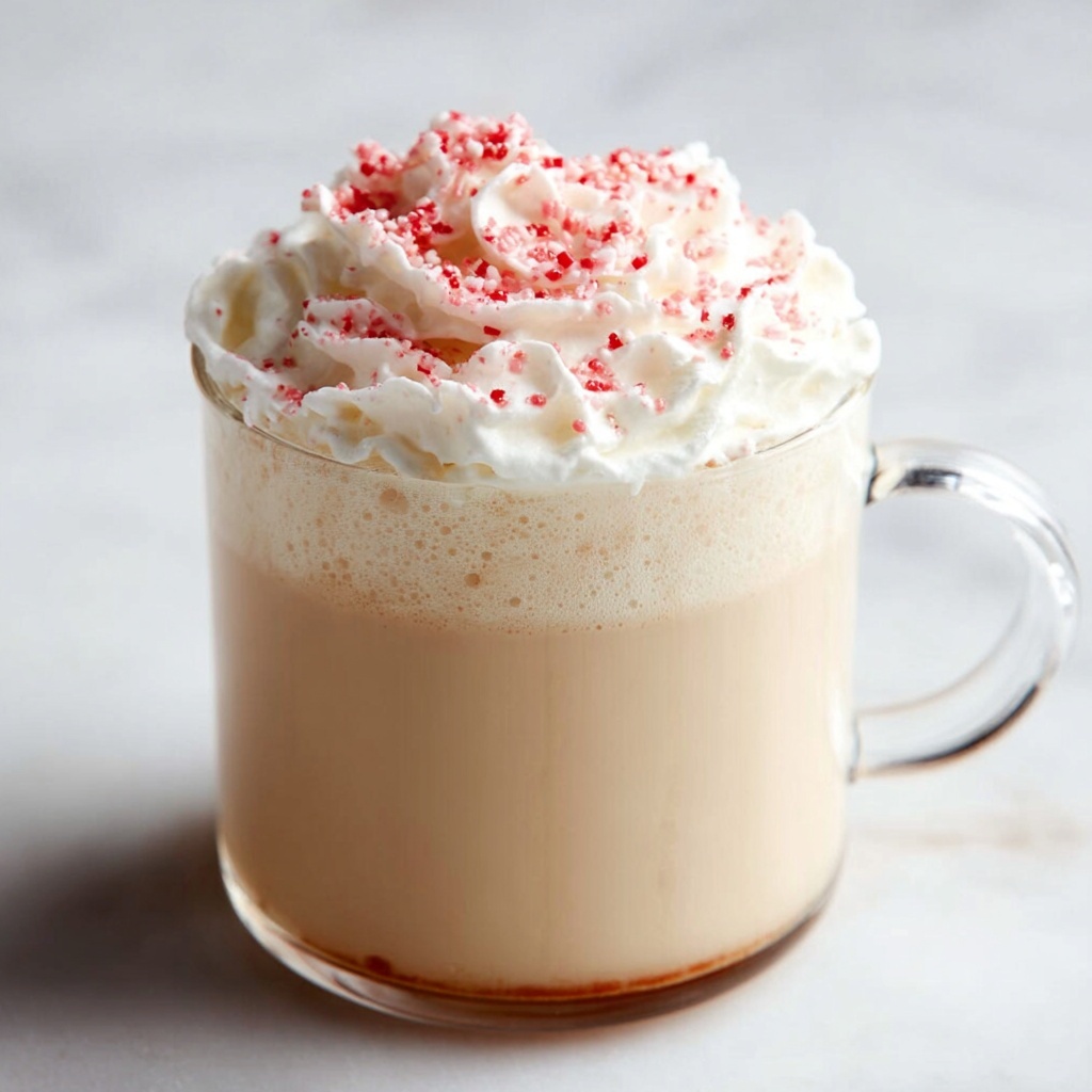 Peppermint White Hot Chocolate Recipe - Recipe Image