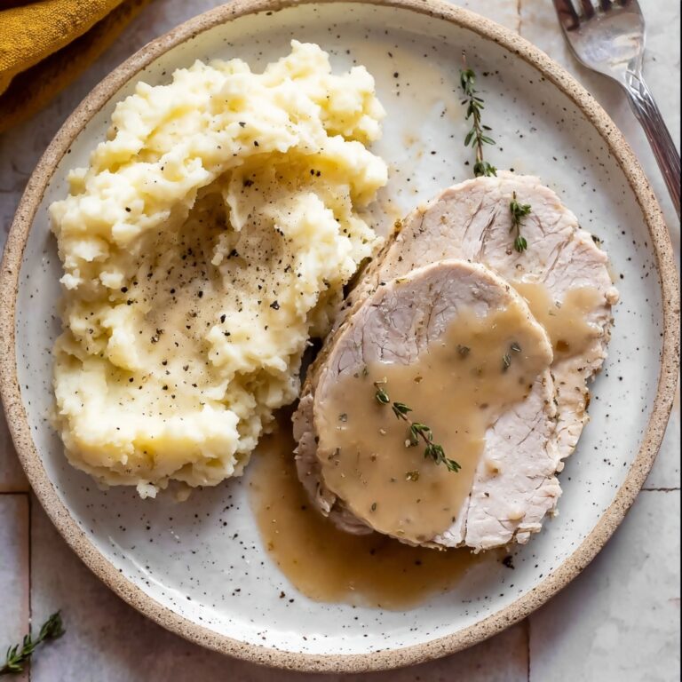 Instant Pot Turkey Breast with Herb Butter Recipe