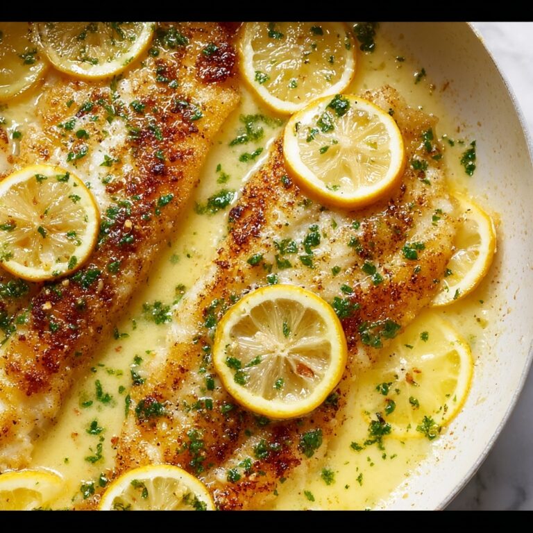 Baked Lemon Butter Tilapia Recipe