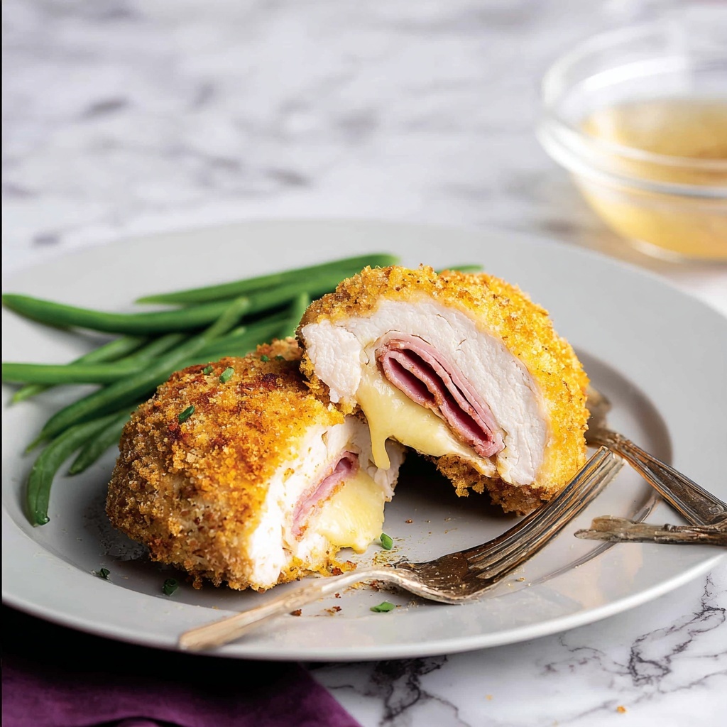 Baked Chicken Cordon Bleu Recipe - Recipe Image