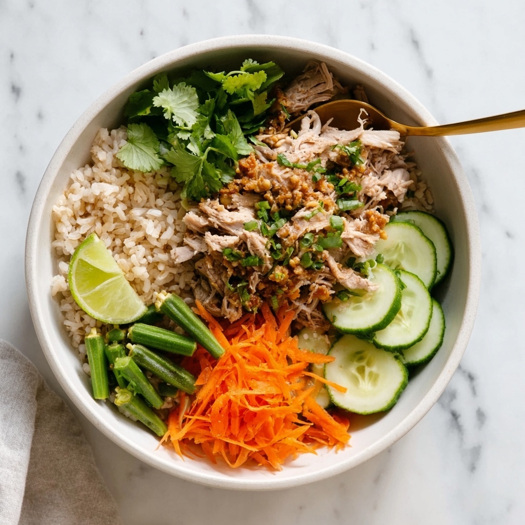 Slow Cooker Banh Mi Bowl with Pulled Pork Recipe - Recipe Image