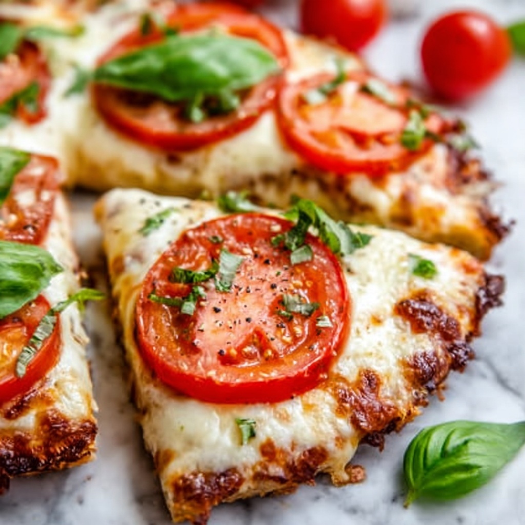 Grilled Caprese Pizza Recipe - Recipe Image
