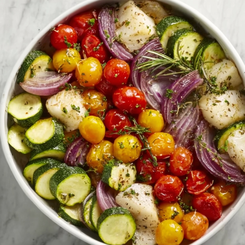 Sheet Pan Tomato and Artichoke Chicken Recipe - Recipe Image