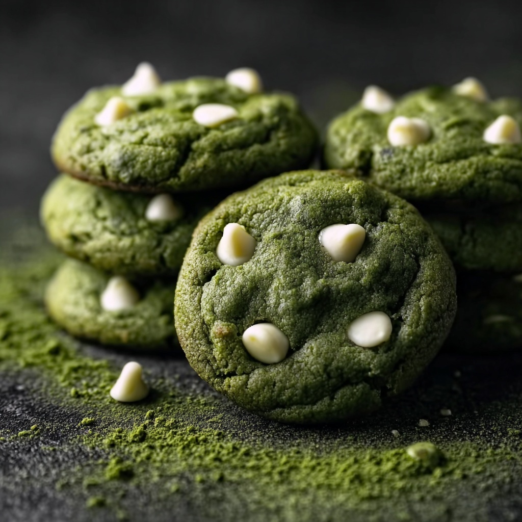 Matcha Cookies Recipe - Recipe Image