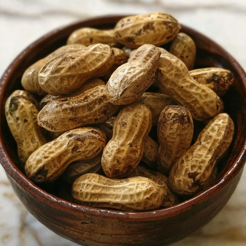 Dill Pickle Boiled Peanuts Recipe - Recipe Image