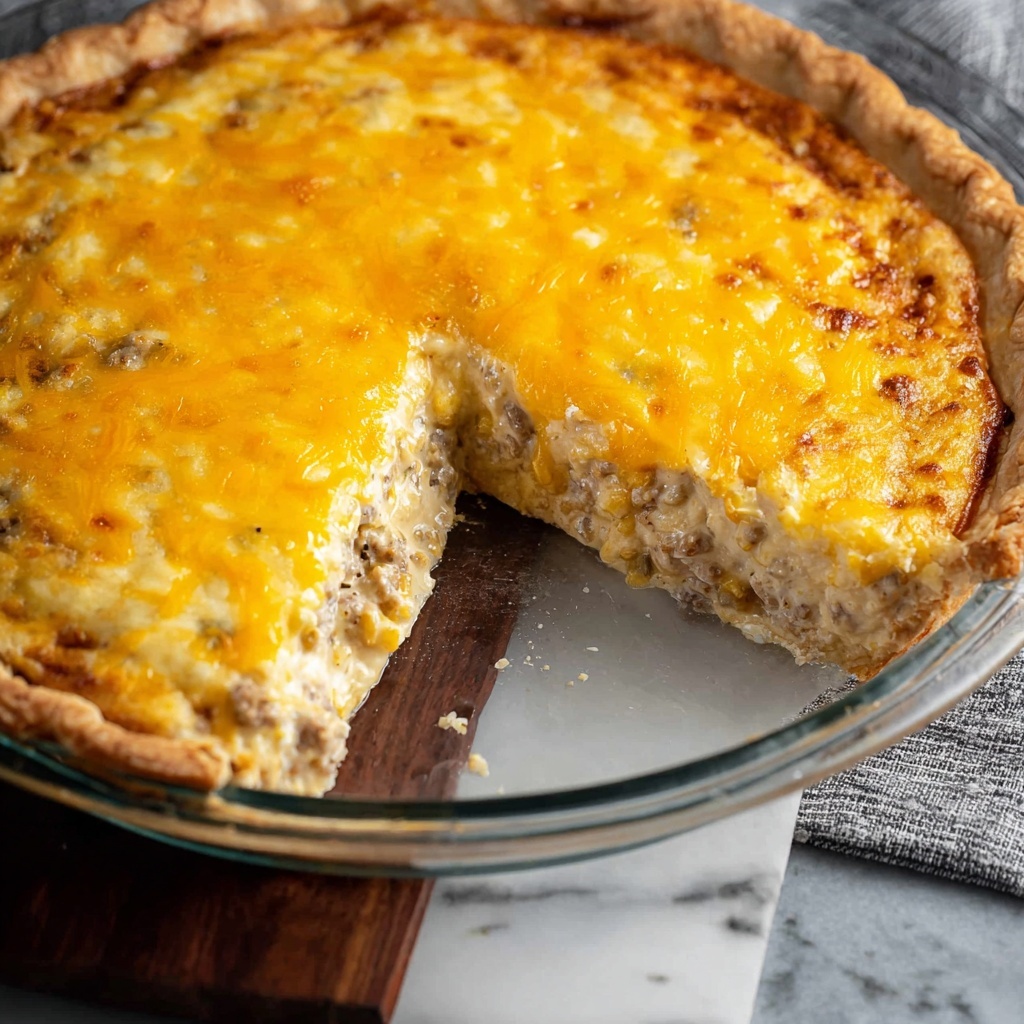 Baked Chicken Salad Pie Recipe - Recipe Image