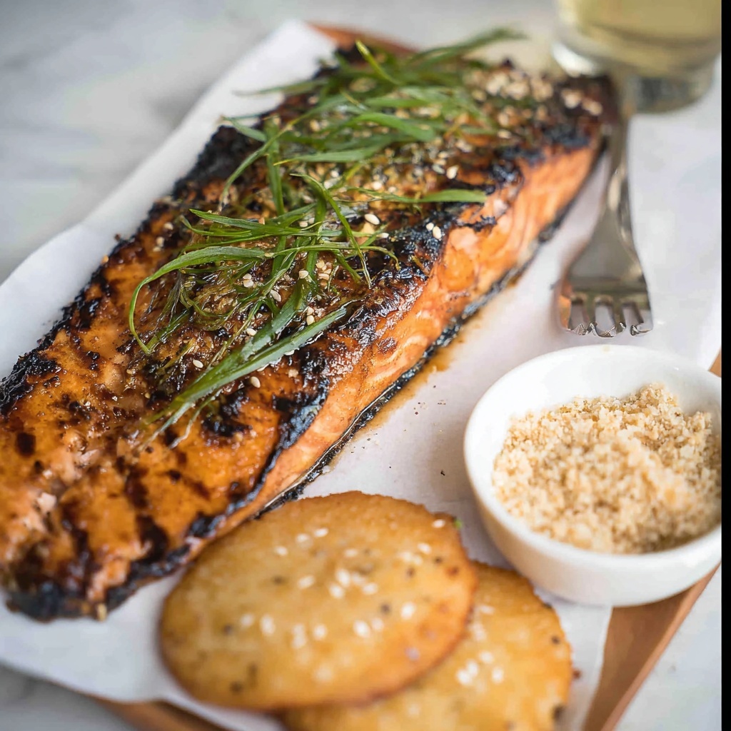 Japanese Miso Salmon Side (BBQ or Bake) Recipe - Recipe Image