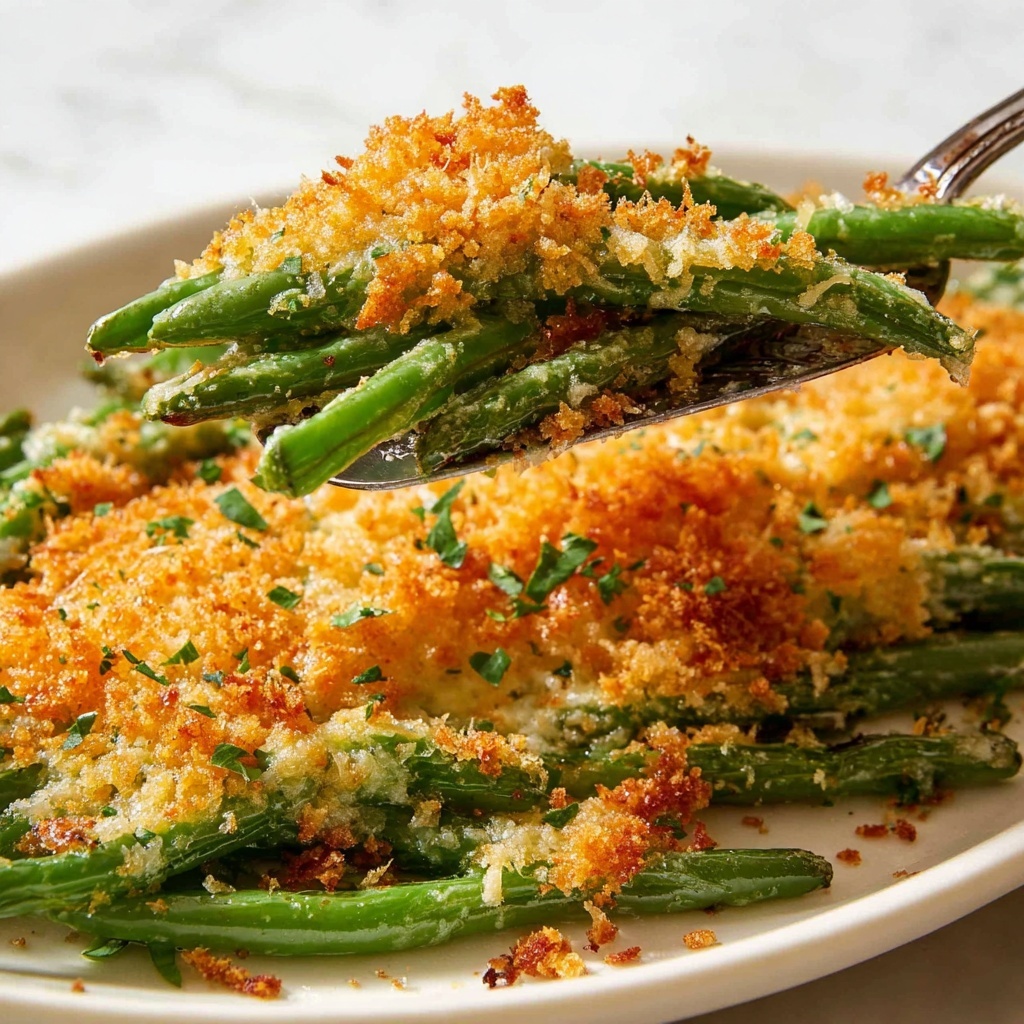 Parmesan Roasted Green Beans Recipe - Recipe Image
