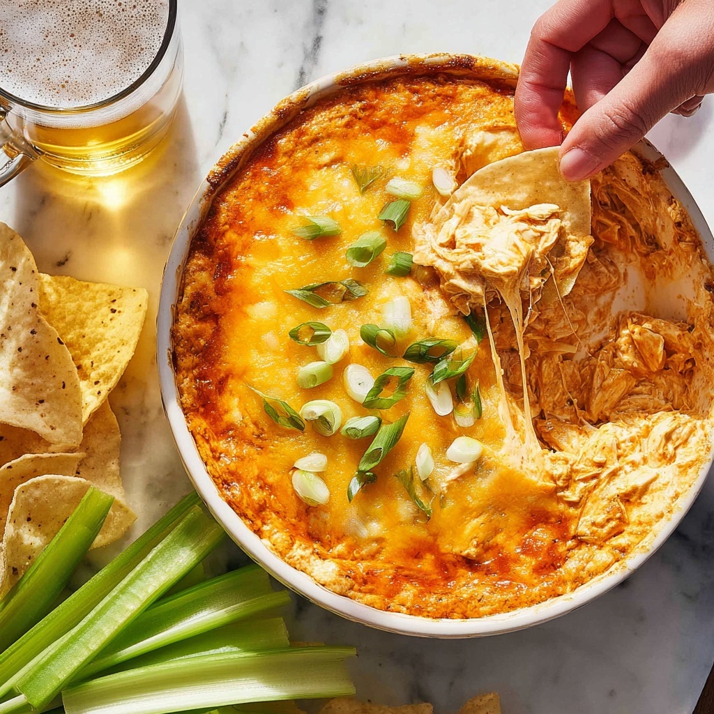 Hot Buffalo Chicken Dip Recipe - Recipe Image
