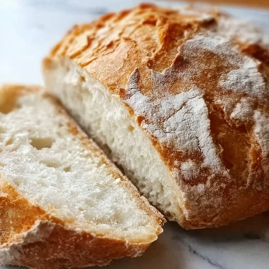 3 Ingredient Artisan Bread Recipe - Recipe Image