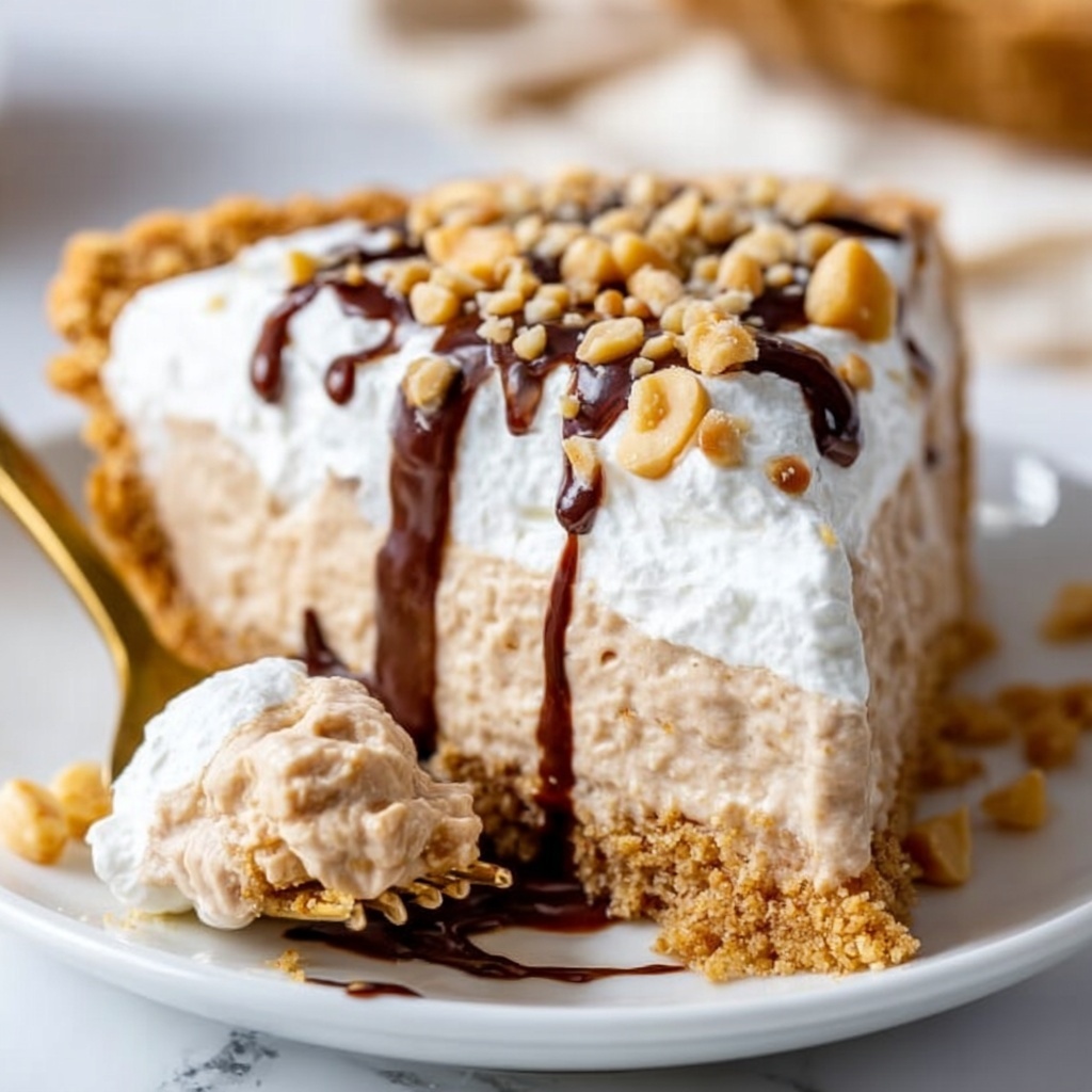 No-Bake Peanut Butter Pie Recipe - Recipe Image