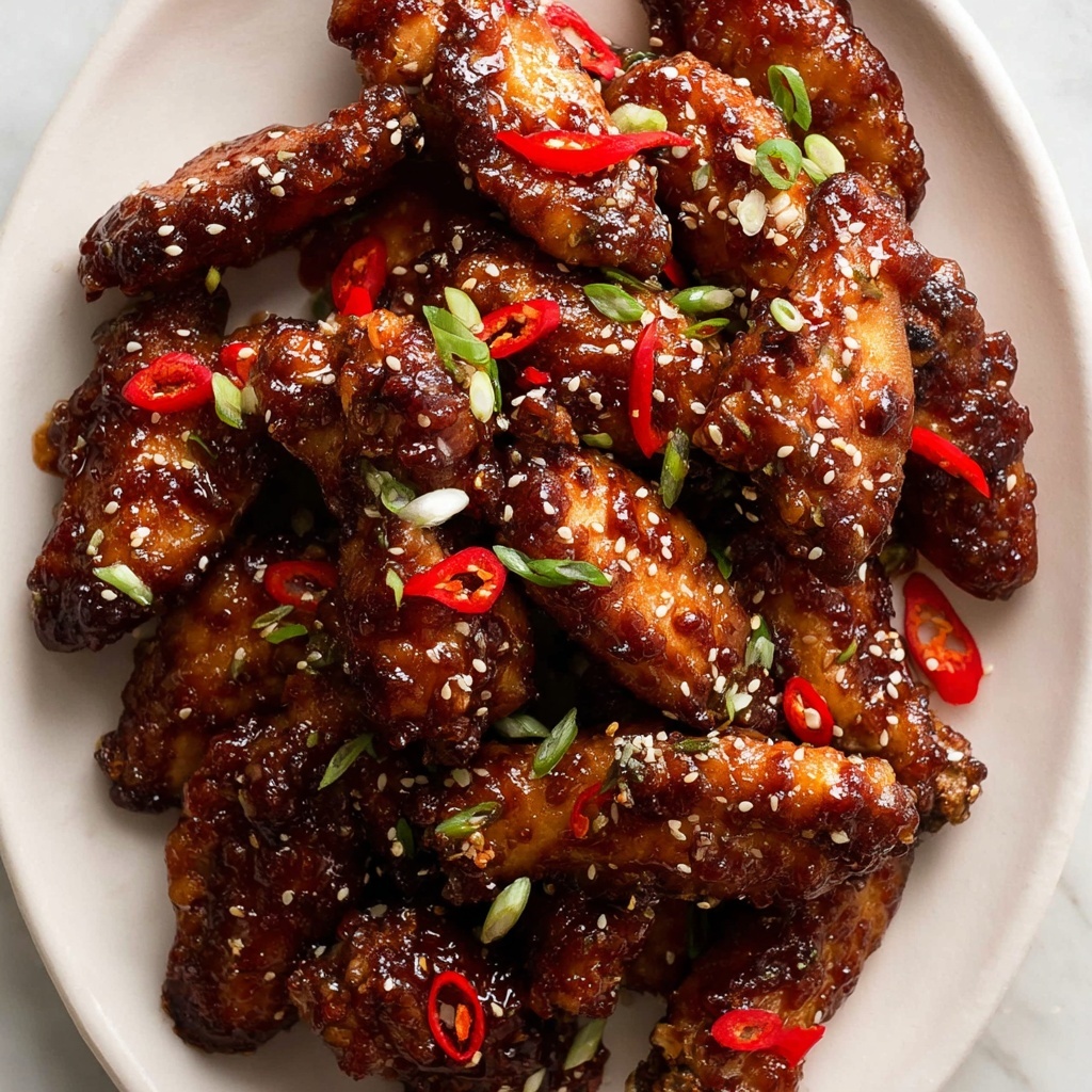 Sticky Chinese Chicken Wings Recipe - Recipe Image