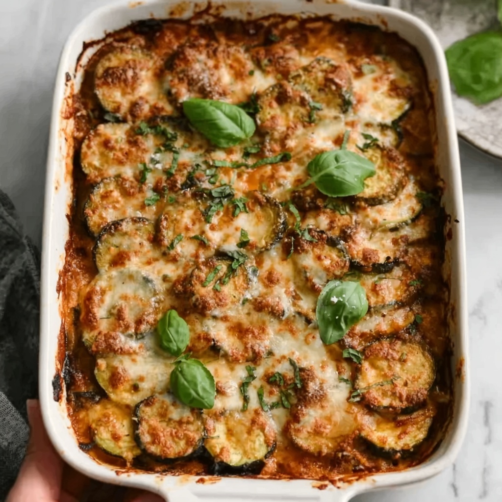 Italian Baked Zucchini Recipe - Recipe Image