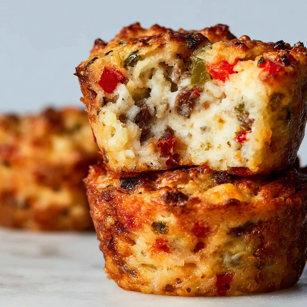 Mediterranean Savoury Muffins Recipe - Recipe Image