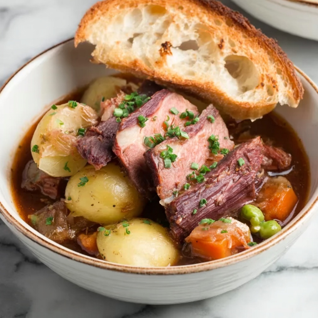 Slow Cooker Corned Beef and Potatoes Recipe - Recipe Image