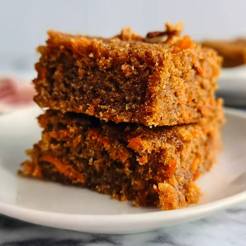Easy Flourless Oatmeal Carrot Cake Recipe - Recipe Image