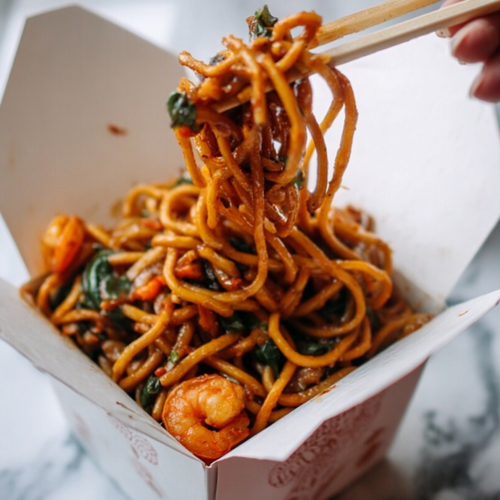 Shrimp Lo Mein Stir-Fry Recipe - Recipe Image