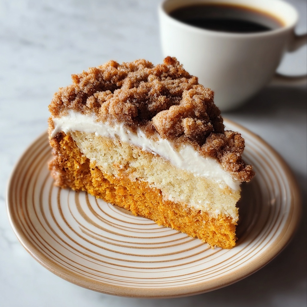 Pumpkin Coffee Cake with Streusel Topping Recipe - Recipe Image
