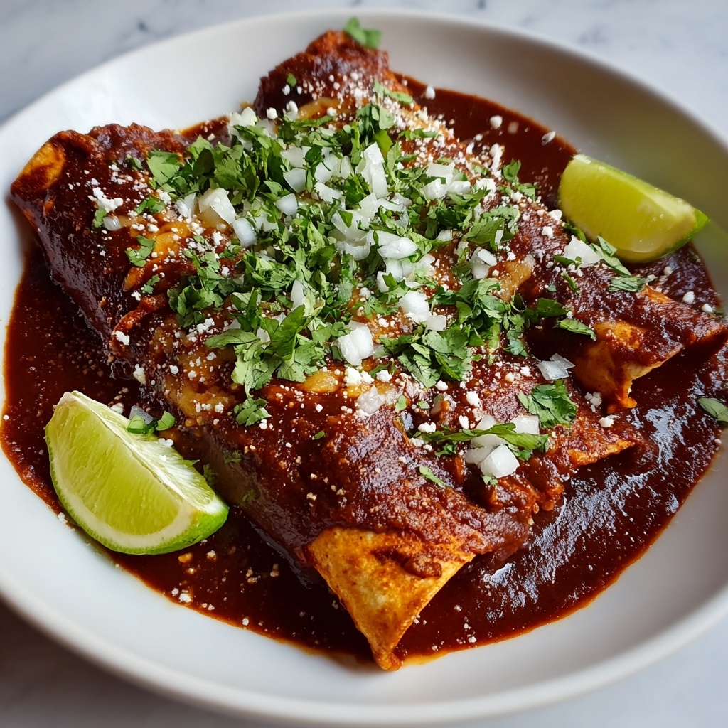 Slow-Cooked Spicy Mexican Birria Enchiladas Recipe - Recipe Image
