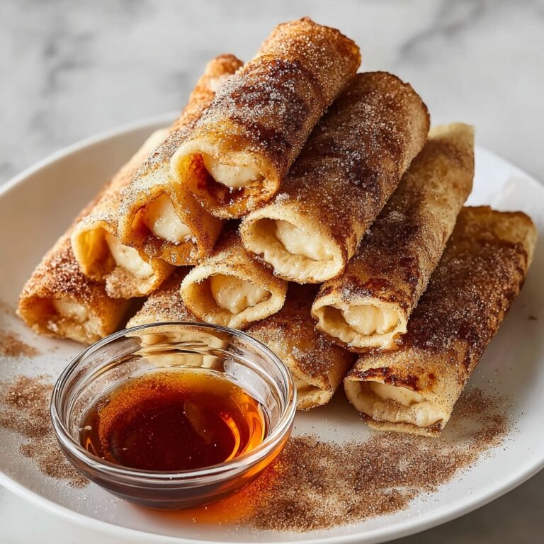 French Toast Roll-Ups with Cream Cheese Filling and Toppings Recipe