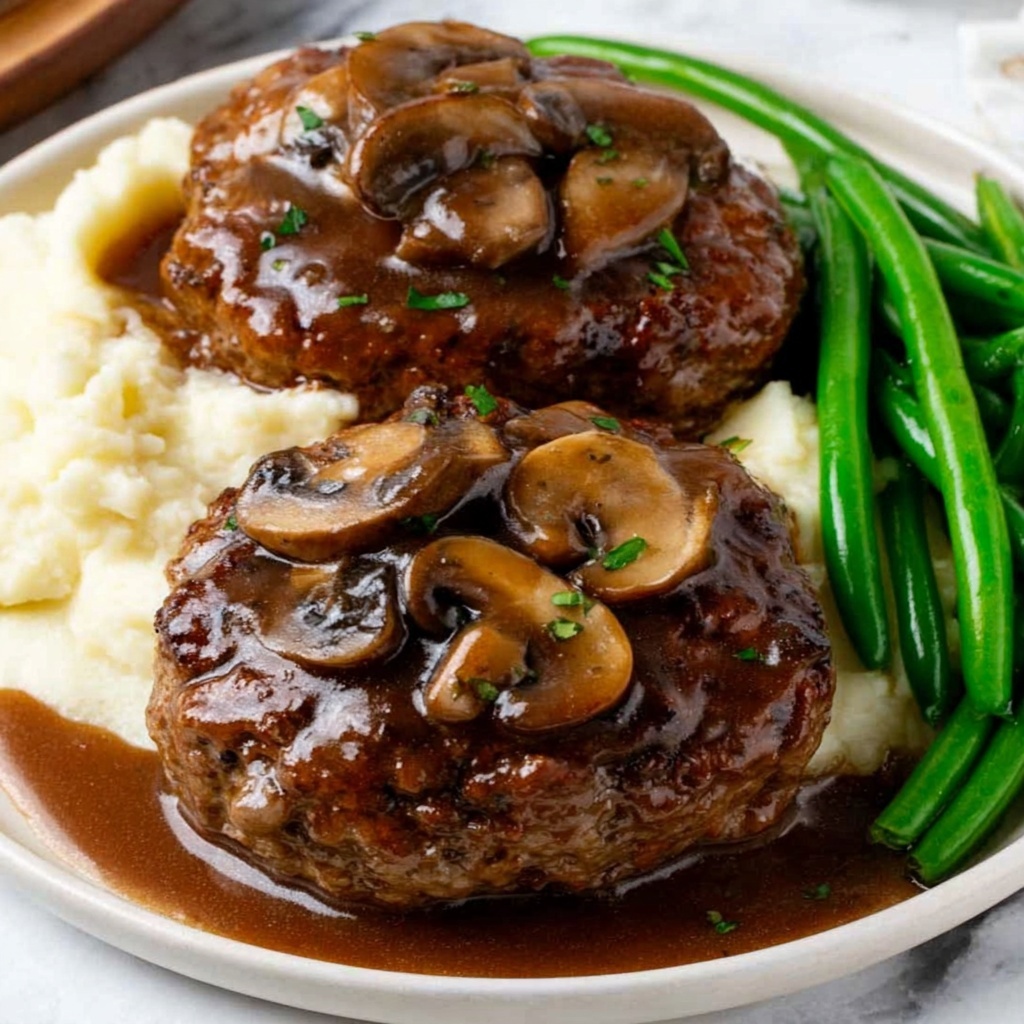Bobby Flay Salisbury Steak Recipe - Recipe Image