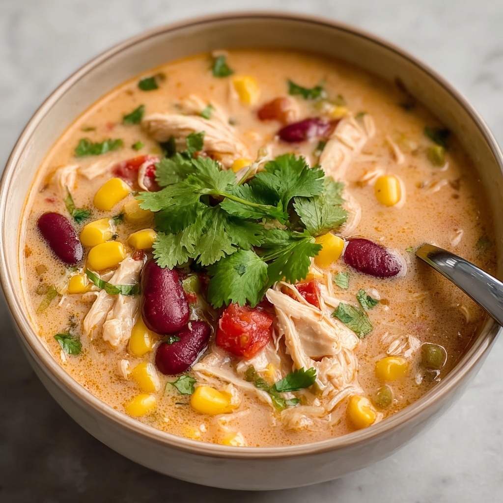 Slow Cooker White Chicken Chili Recipe - Recipe Image